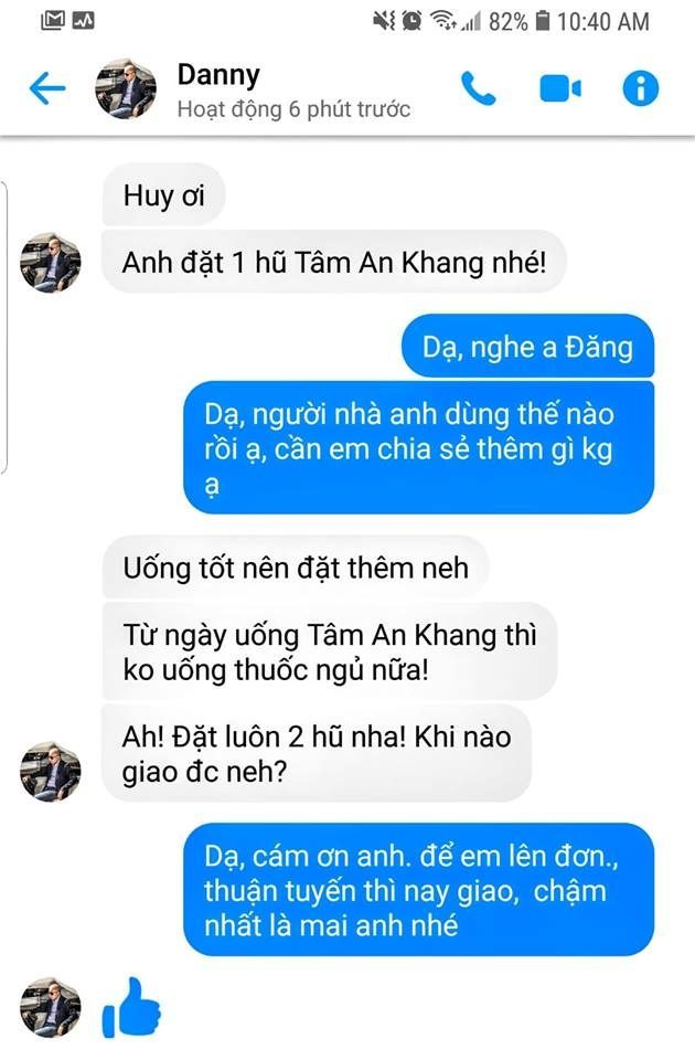 Feeback khách hàng sử dụng Tâm An Khang 05